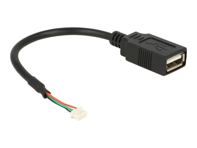 Delock USB intern til ekstern adapter 15cm Sort