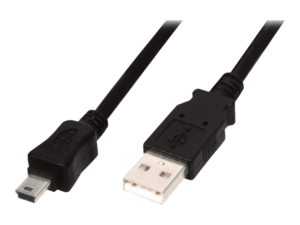 DIGITUS USB 2.0 Type-A til USB Mini-B Cable - 3m