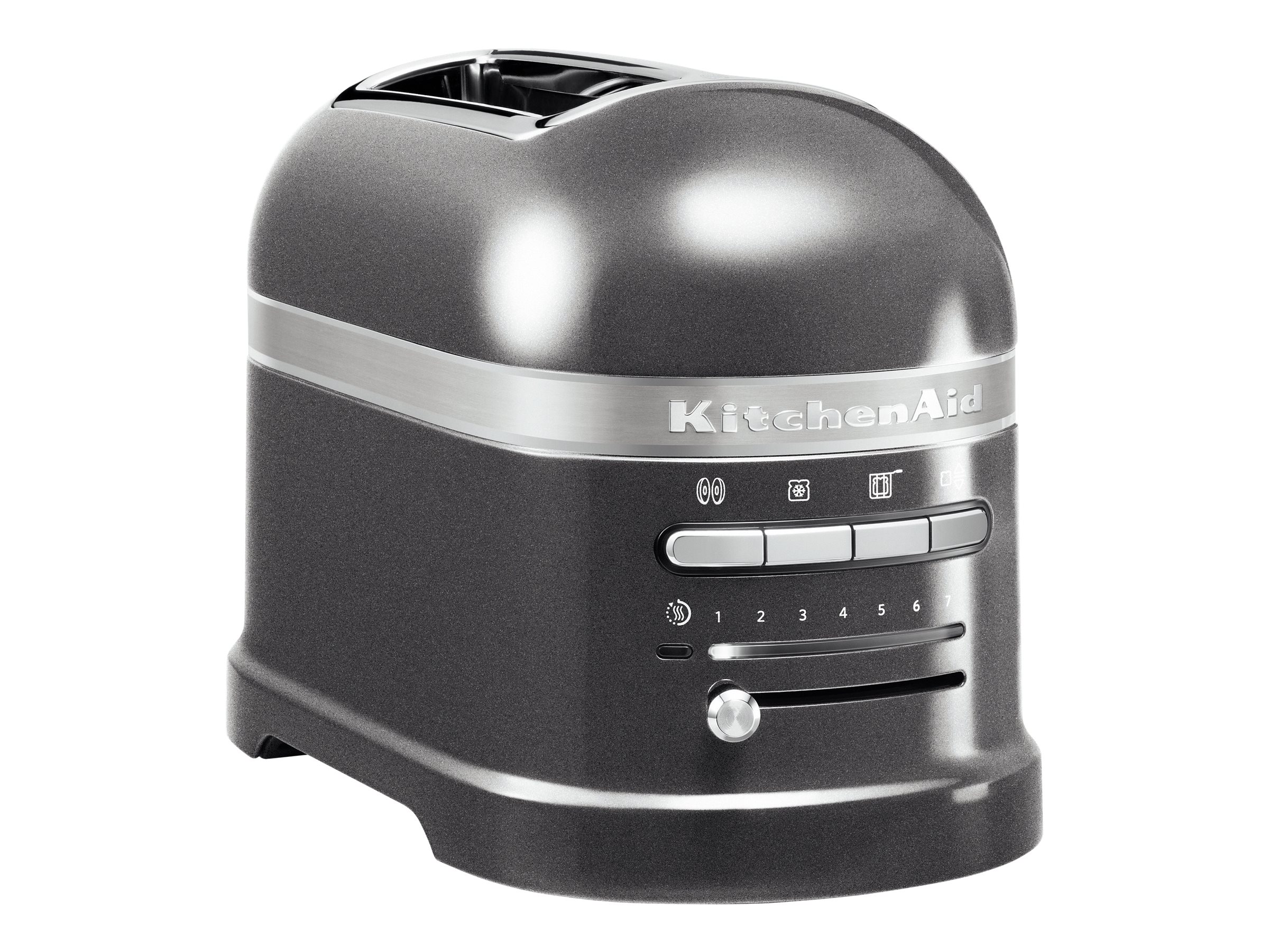 KitchenAid 5KMT2204EMS brødrister med 2 skiver, 7 niveauer, grå