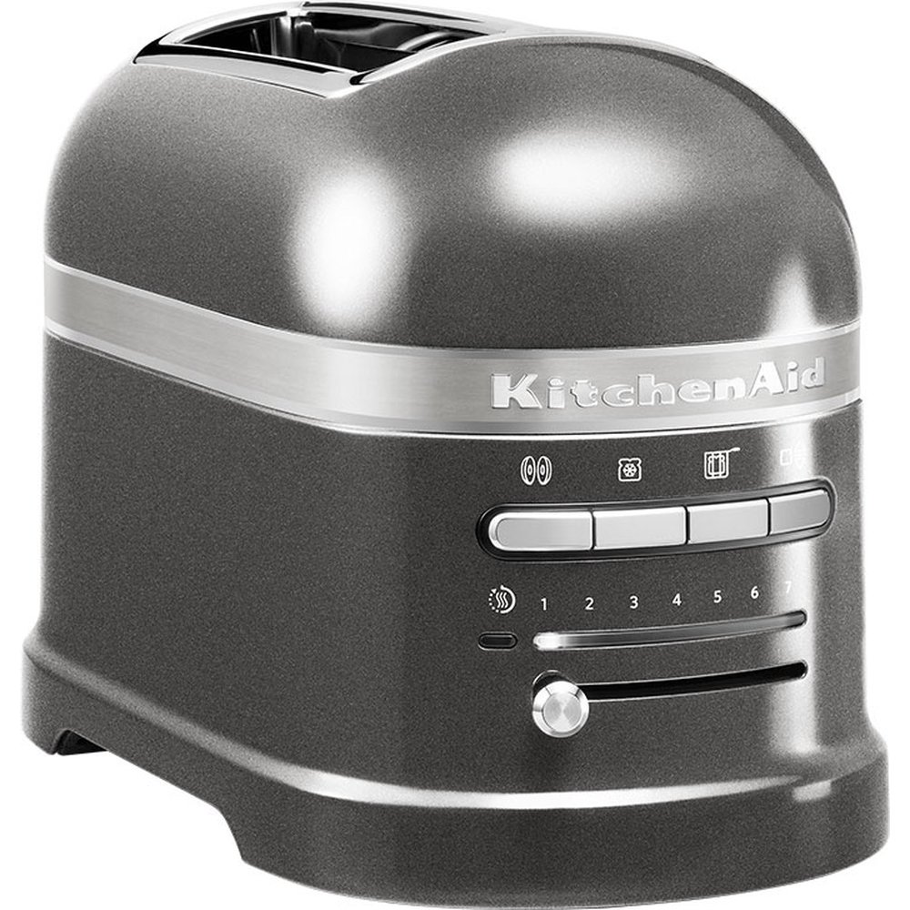 KitchenAid 5KMT2204EMS brødrister med 2 skiver, 7 niveauer, grå