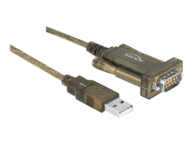 DeLOCK Adapter USB 2.0 Type-A > 1 x Serial DB9 RS-232