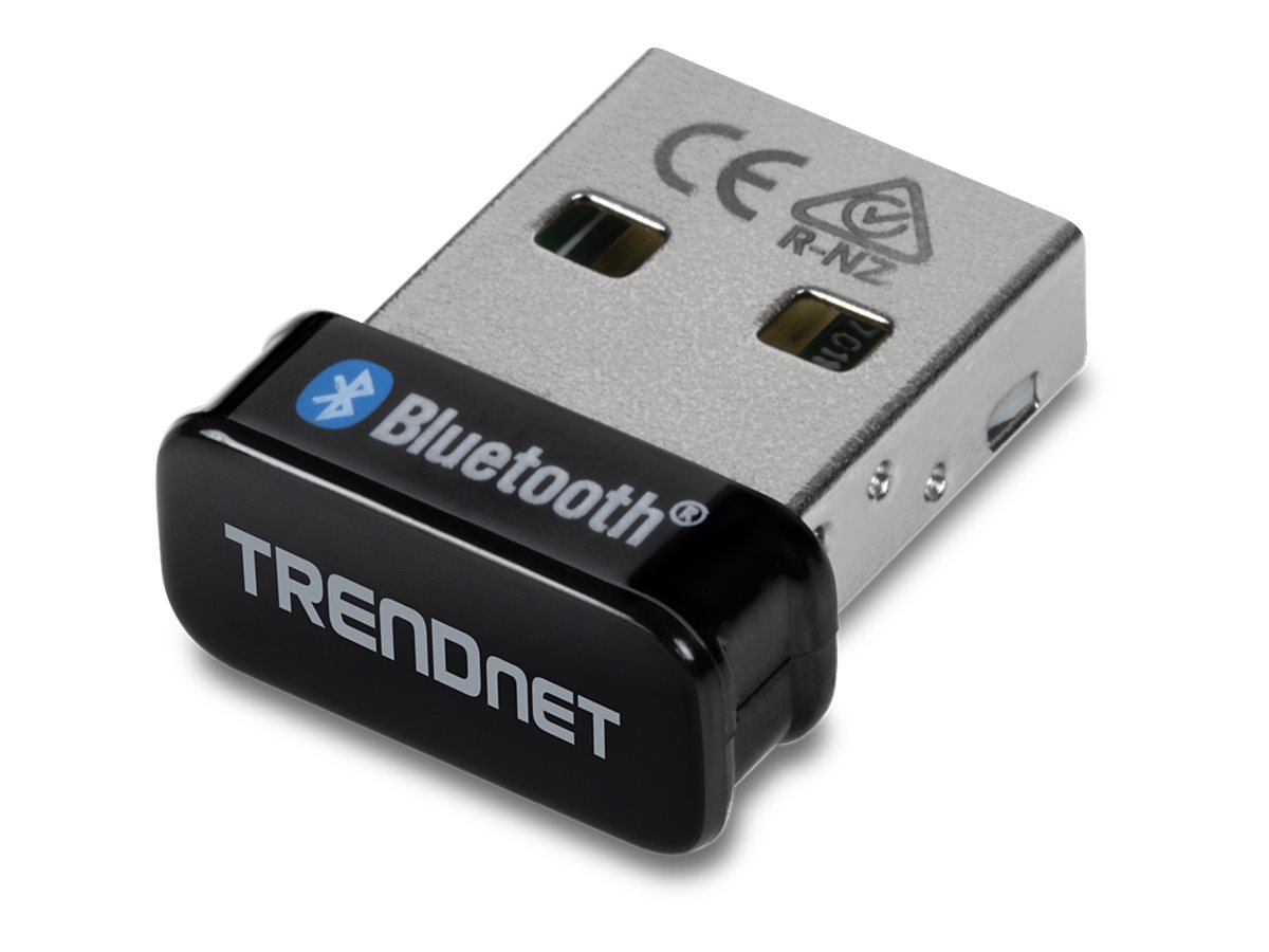 TRENDnet TBW-110UB - Netværksadapter - USB 2.0 - Bluetooth 5.0 EDR - Klasse 1 - TAA-kompatibel