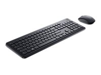 Dell Wireless Keyboard and Mouse KM3322W Sæt med mus og tastatur Pressestempel Trådløs Estisk