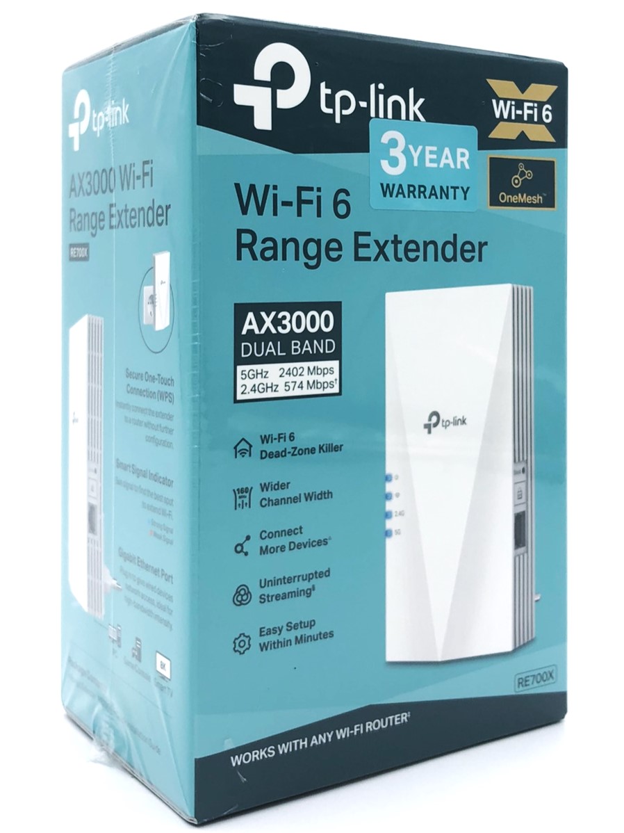TP-Link RE700X mesh Wi-Fi-system Dual-band (2,4 GHz / 5 GHz) Wi-Fi 6 (802.11ax) Hvid 1 Intern