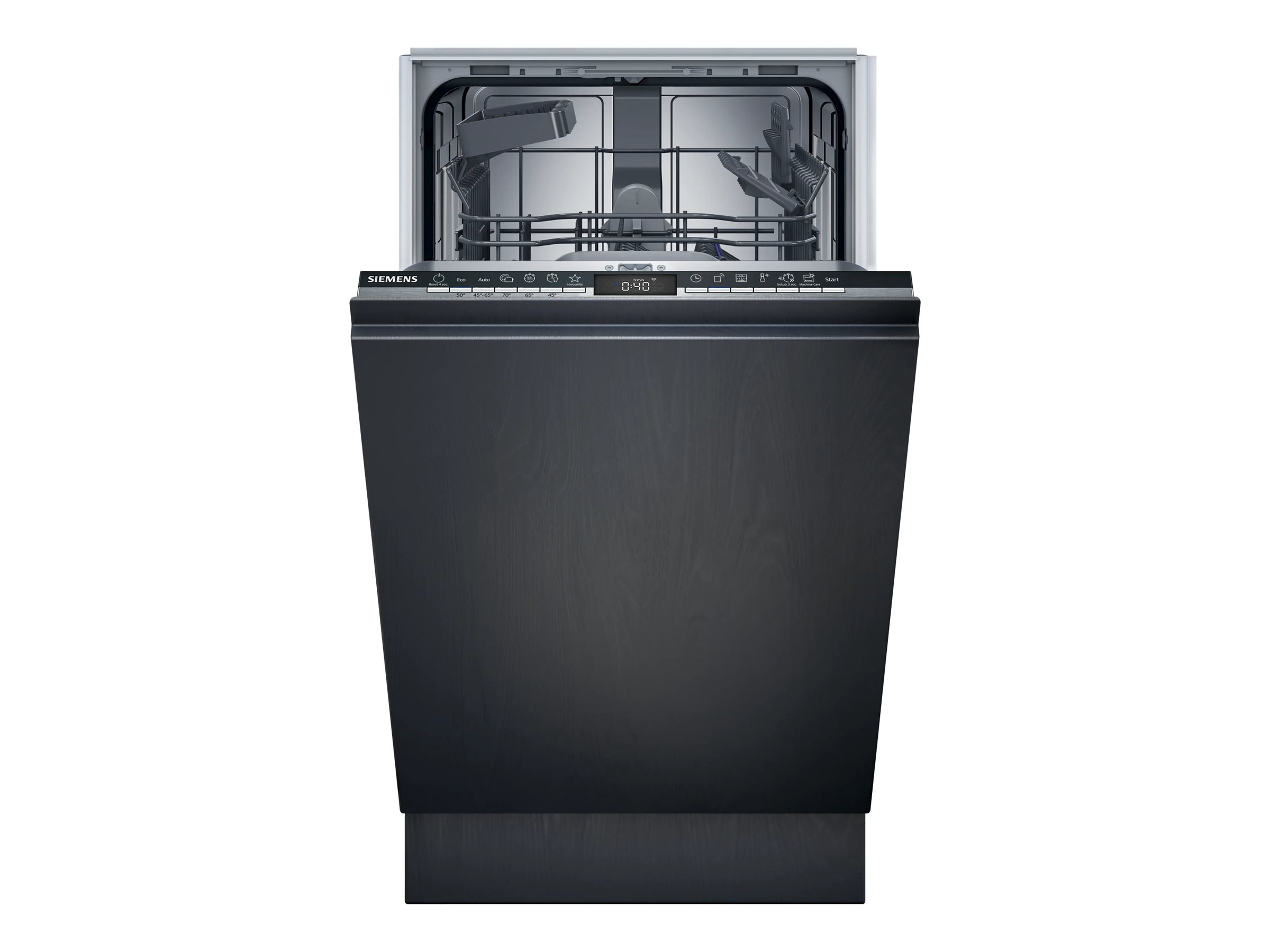 Siemens 4242003944264 - Opvaskemaskine - Sort, Rustfrit stål