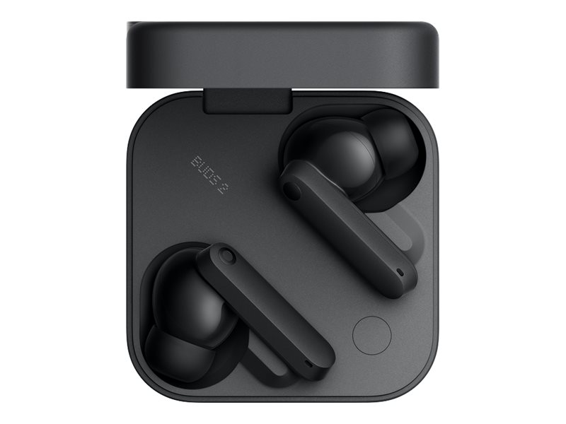 CMF Buds 2 - Ægte trådløse øretelefoner med mik. - ørespids - Bluetooth - aktiv støjfjerning - mørkegrå