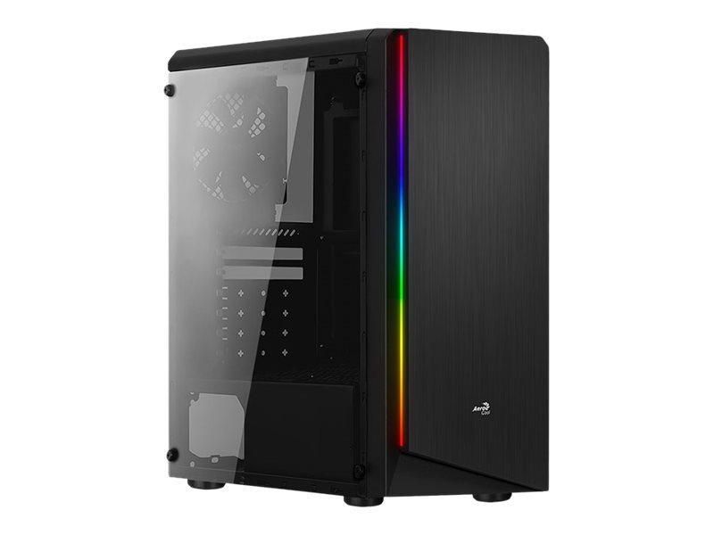 AeroCool Rift  bk ATX - Kabinet - Tower - Sort