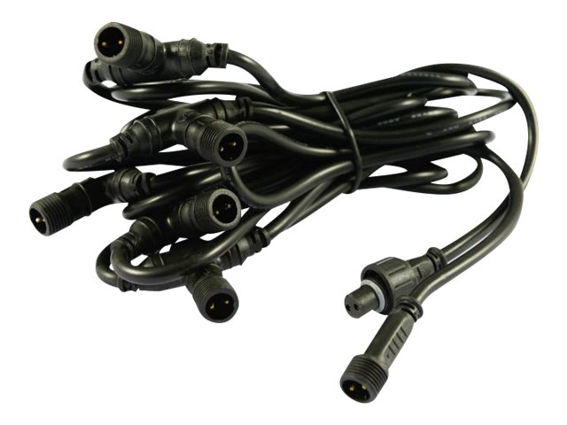 Synergy 21 Forlængerkabel til strøm 3m Sort