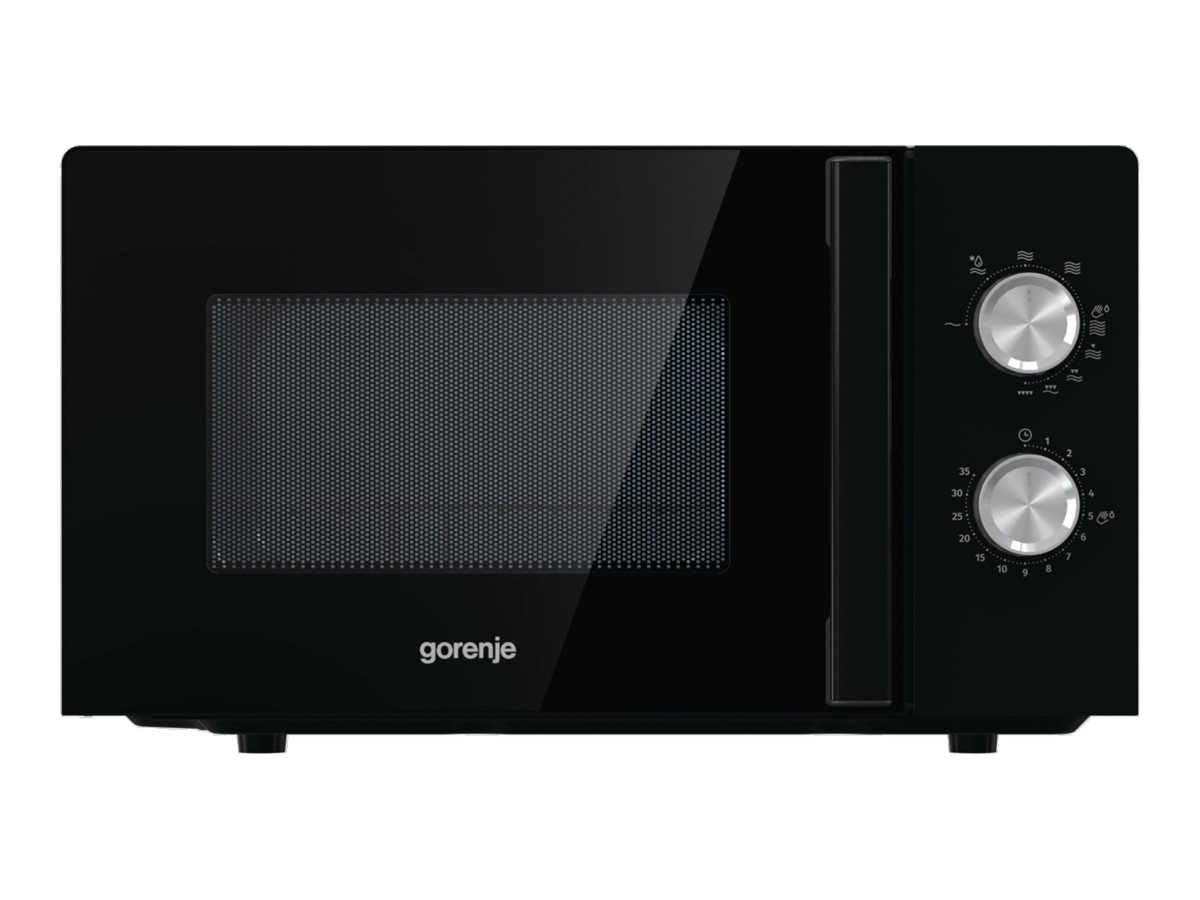 Gorenje MO20E2BH - Mikrobølgeovn med grill - 20 liter - 800 W - sort