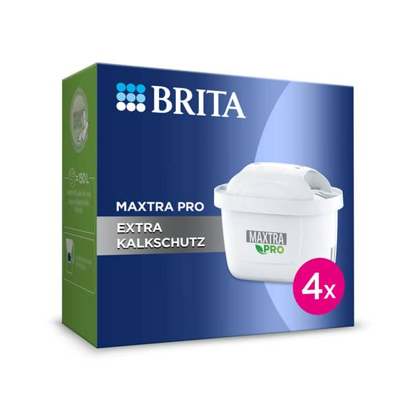 Brita MAXTRA PRO Ekstra kalkbeskyttelse, 4 pakke