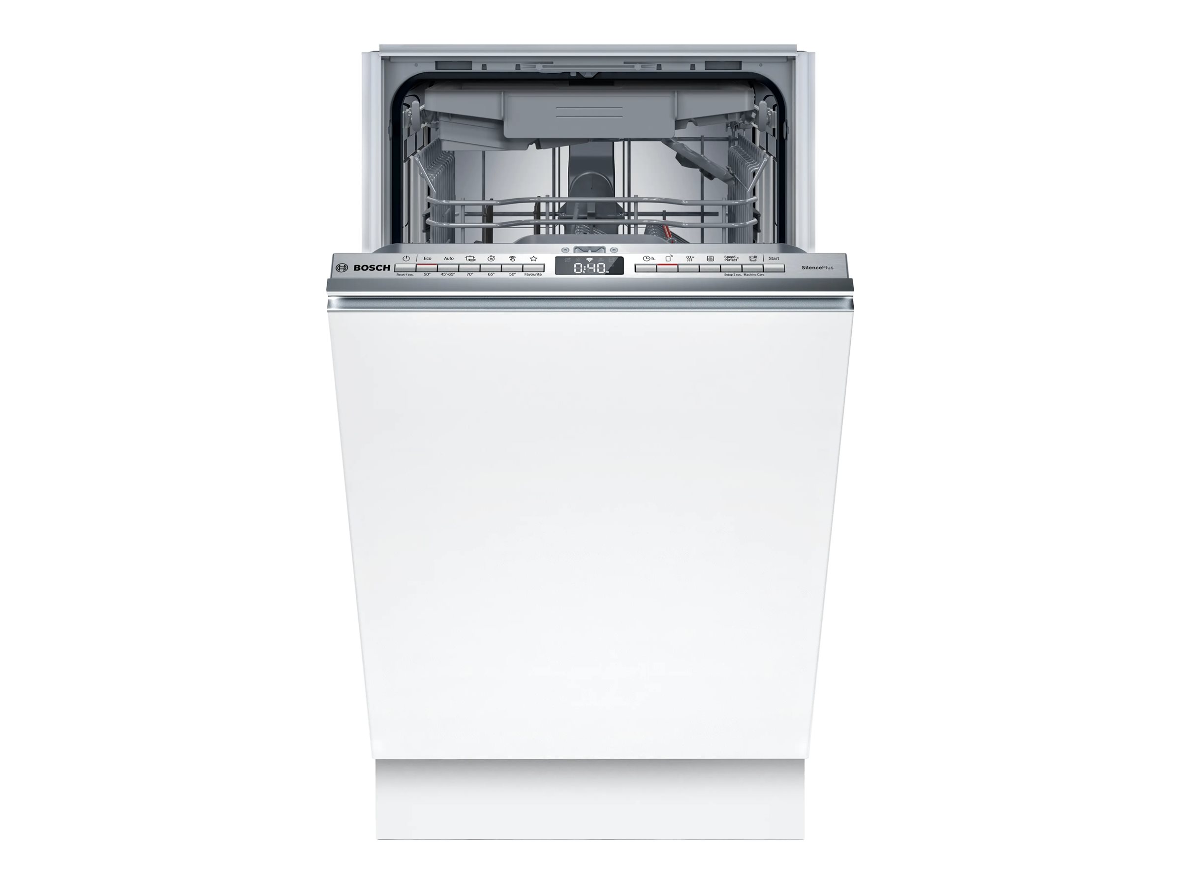 Bosch SPV4HMX49E - Opvaskemaskine - Rustfrit stål