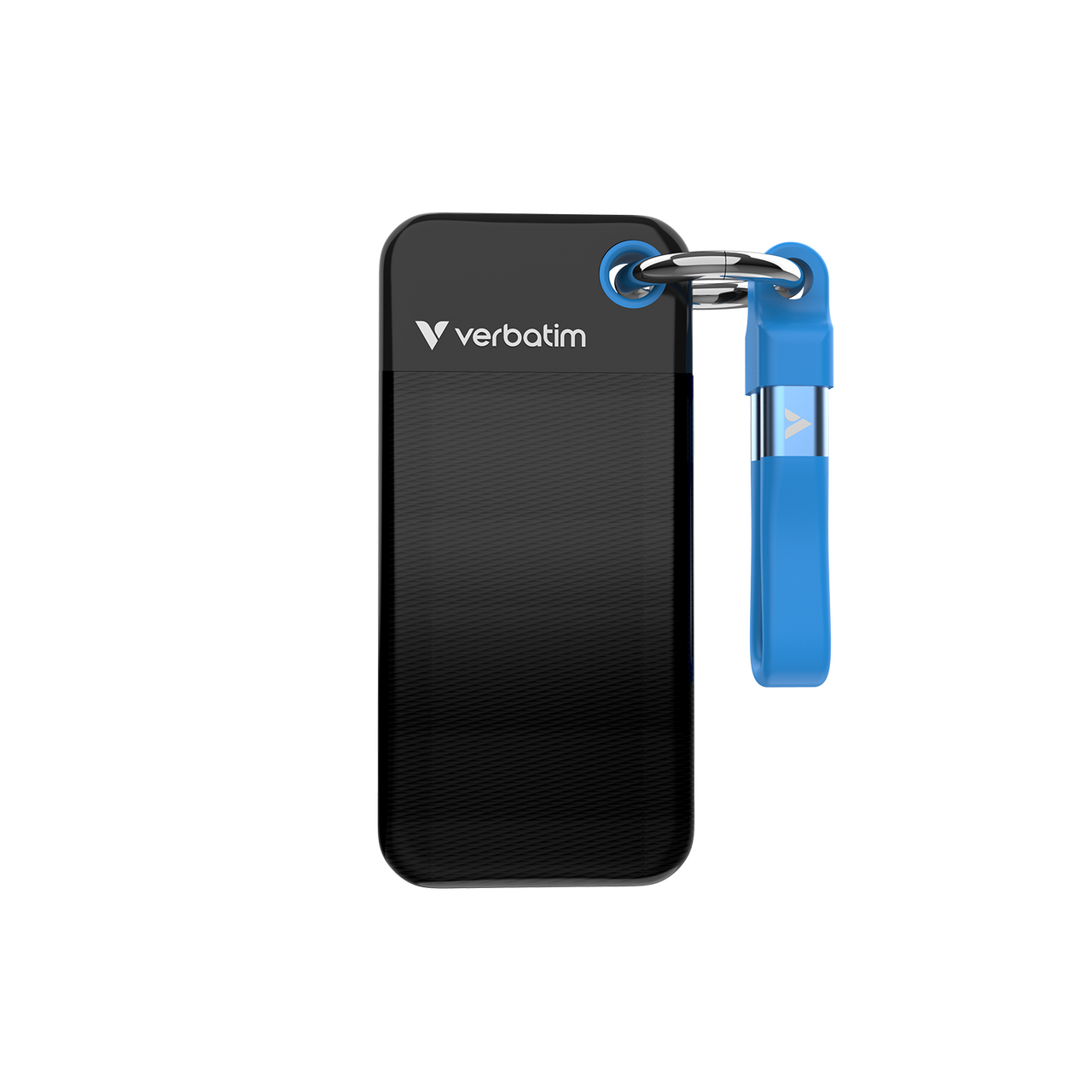 Verbatim Pocket SSD - 512GB - USB 3.2 Gen 2 - Sort / Blå