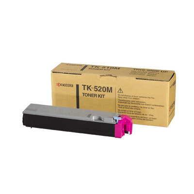 Kyocera Tonerkassette magenta 4.000 sider TK-520M Modsvarer: N/A