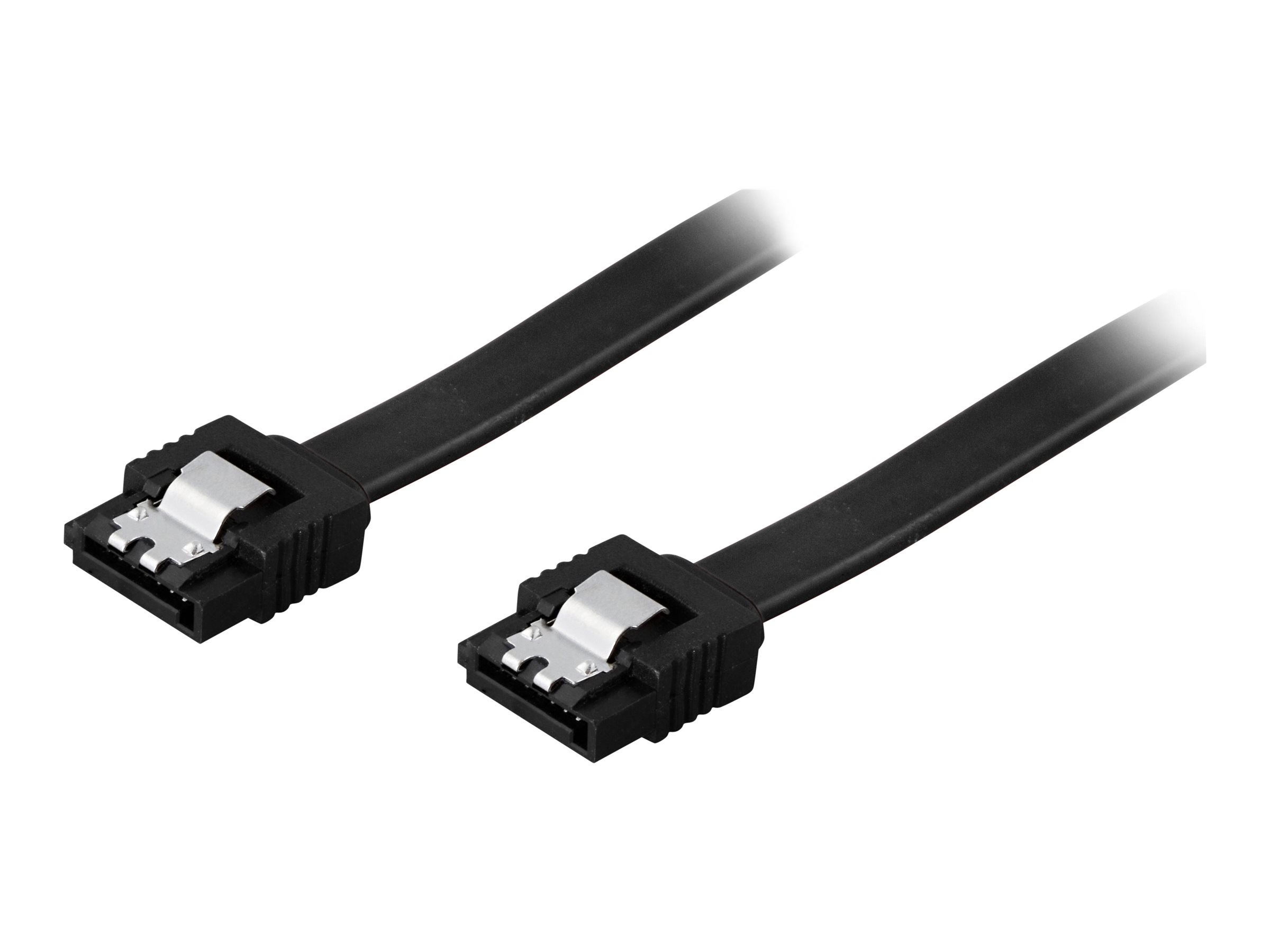 DELTACO Seriel ATA-kabel Sort 50cm