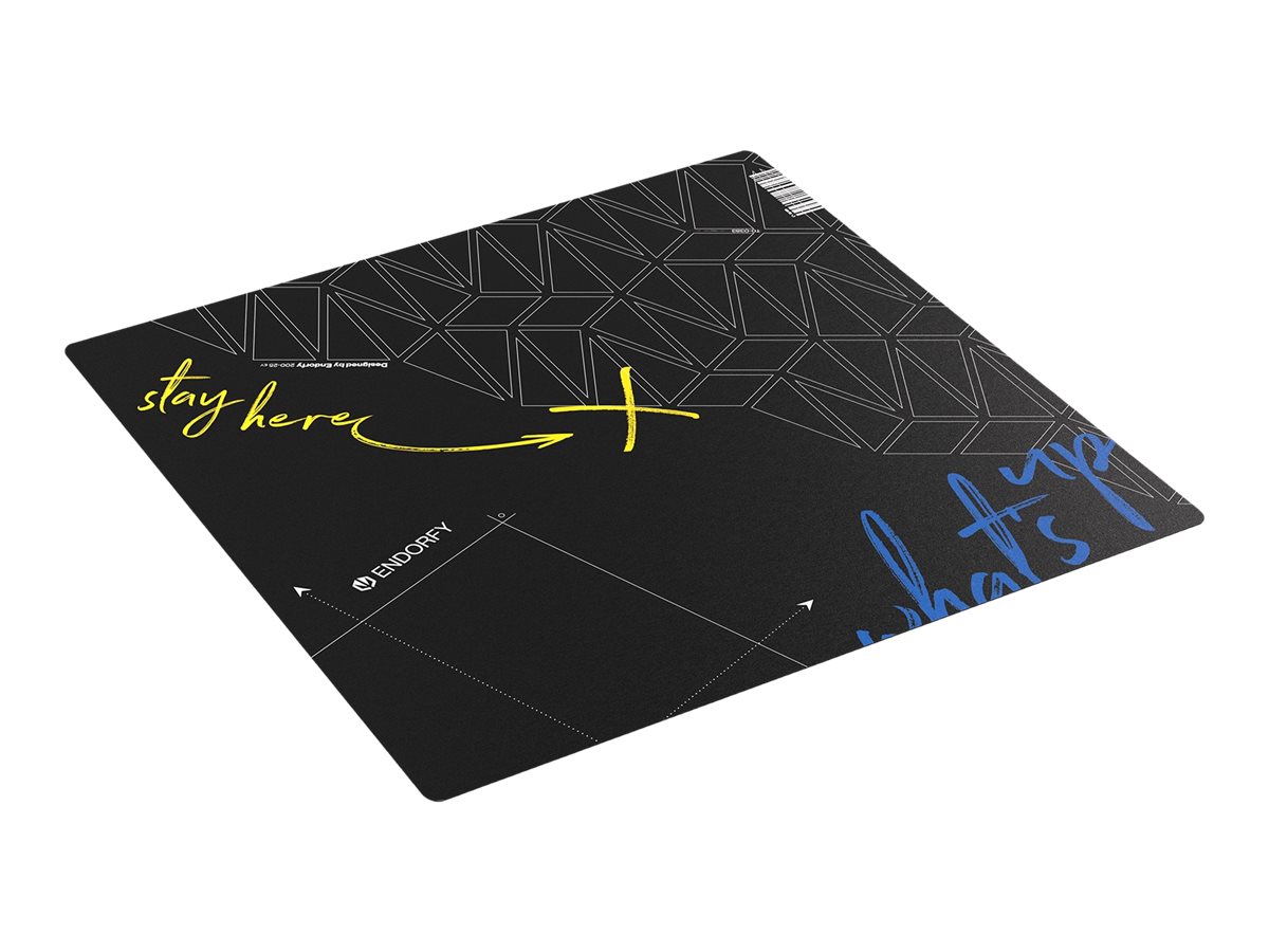 ENDORFY FP90S - floor mat - rectangular - 90 x 90 cm - black