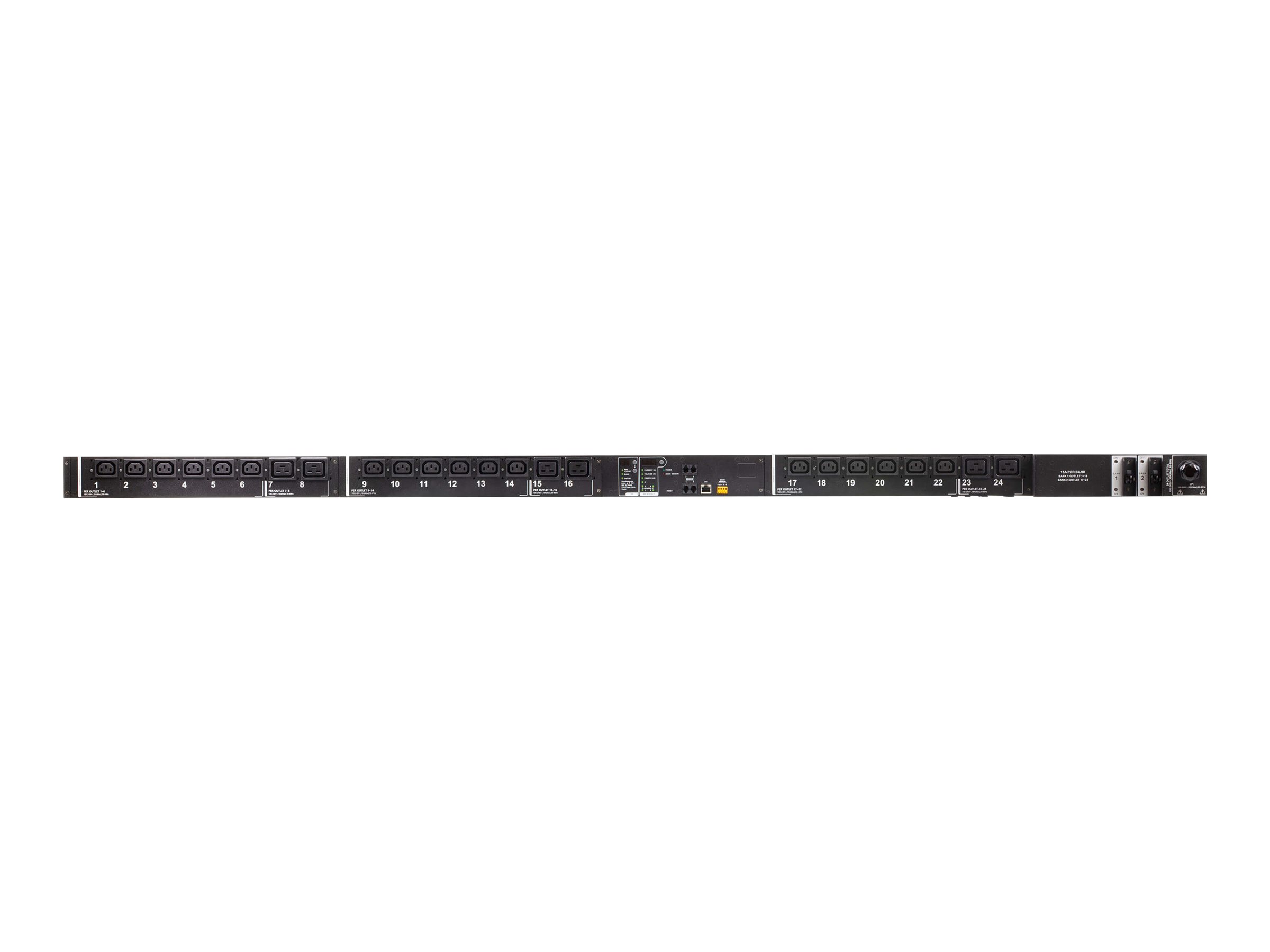 ATEN NRGence PE8324G3 Strømfordelingsenhed 24-stik 32A Sort 1.6m
