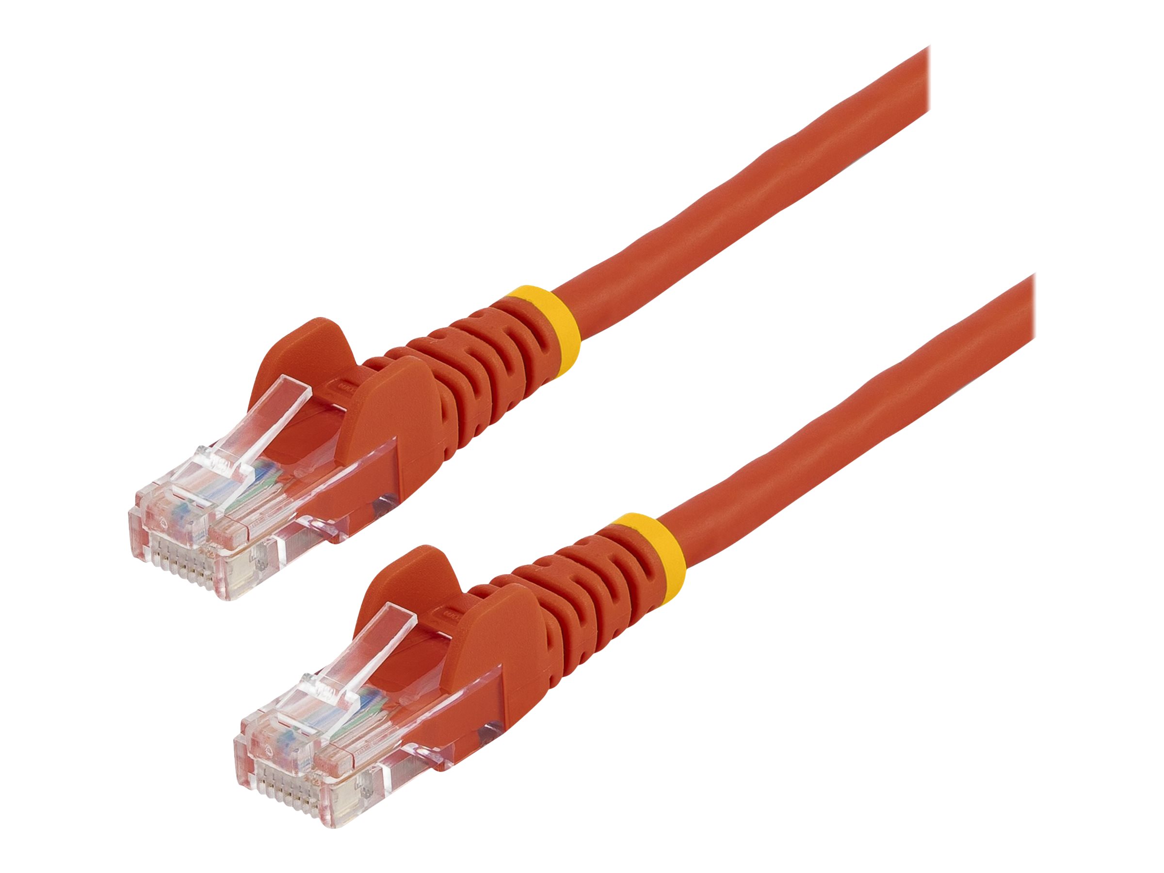 StarTech.com CAT5e Cable - 10 m Red Cable - Snagless - CAT5e Patch Cord - CAT5e UTP Cable - RJ45 Network Cable CAT 5e Ikke afskærmet parsnoet (UTP)