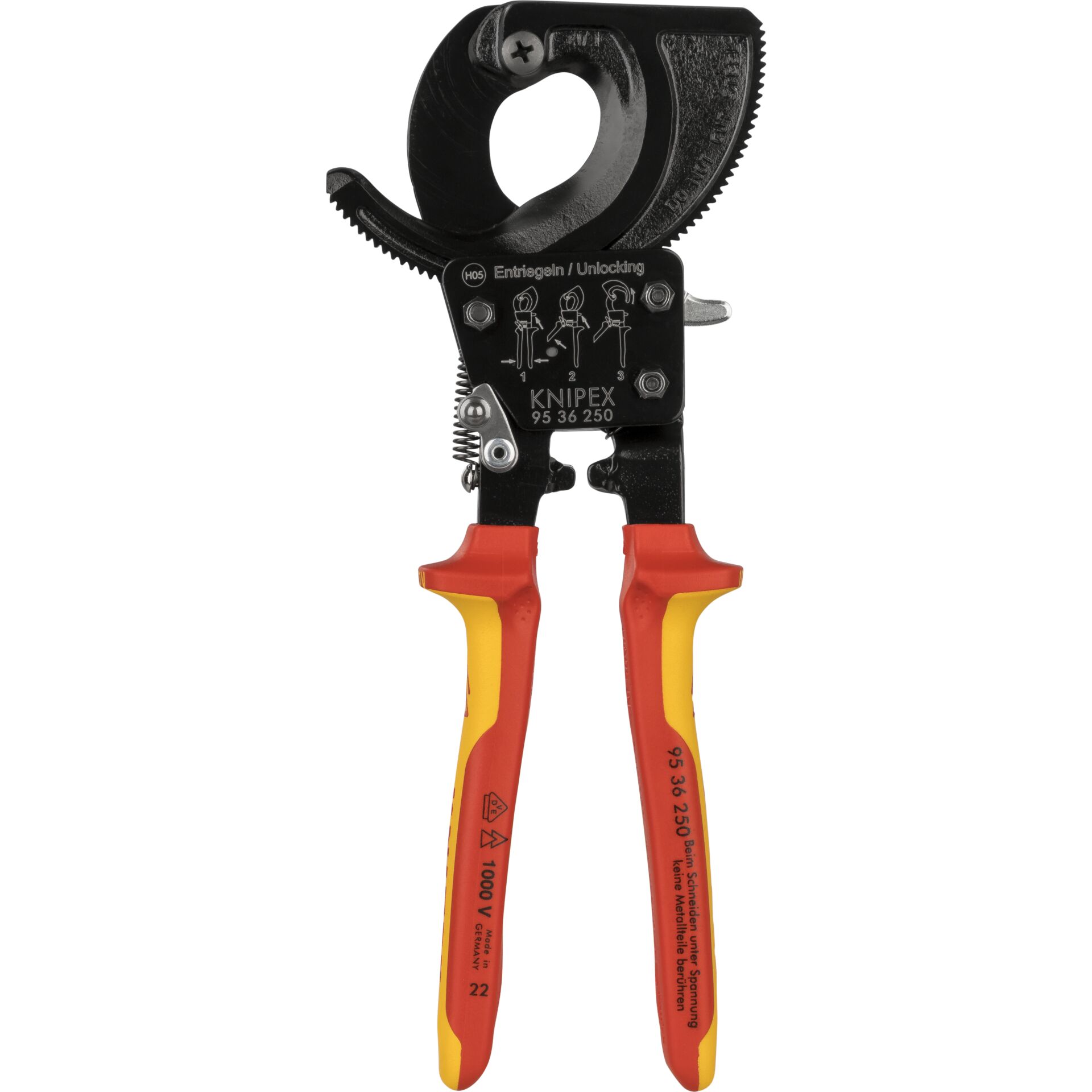 KNIPEX kabelsaks 250 mm - professionel kabelskærer