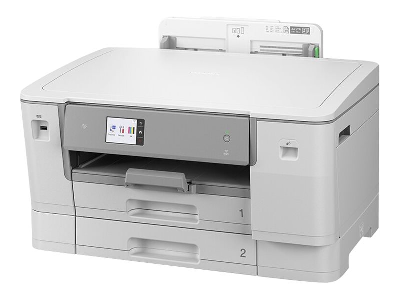 Brother HL-J6010DW - Printer - farve - Duplex - blækprinter - A3/Ledger - 1200 x 4800 dpi - op til 30 spm (mono) / op til 30 spm (farve) - kapacitet: 600 ark - USB 2.0, LAN, Wi-Fi(n), USB 2.0 vært, NFC