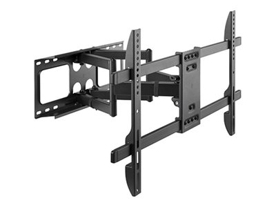 Gembird WM-80RT-02 - mounting kit - Rotate & Tilt - for LCD TV - fine texture black - Maks 60 kg - Maks størrelse 80"