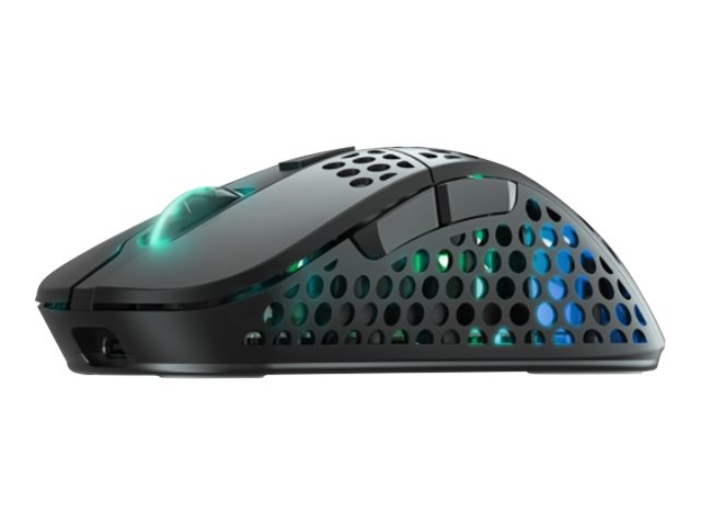 Xtrfy M4 Wireless RGB Gaming Mouse - Black - Gaming Mus - Optisk - 6 knapper - Sort med RGB lys