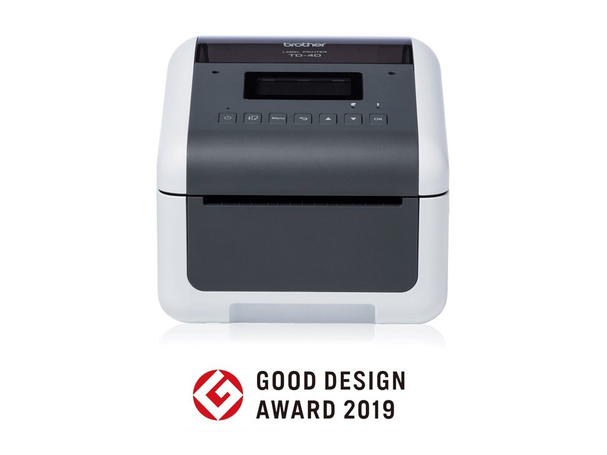 Brother TD-4550DNWB 300dpi Direct Thermal Barcode Label and Receipt Printer