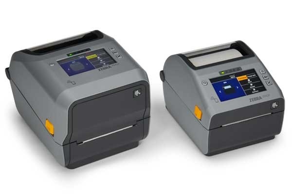 Zebra ZD621t - Etiketprinter - termo transfer - Rulle (11,8 cm) - 300 dpi - op til 152 mm/sek. - USB 2.0, LAN, seriel, USB vært - skærer - grå