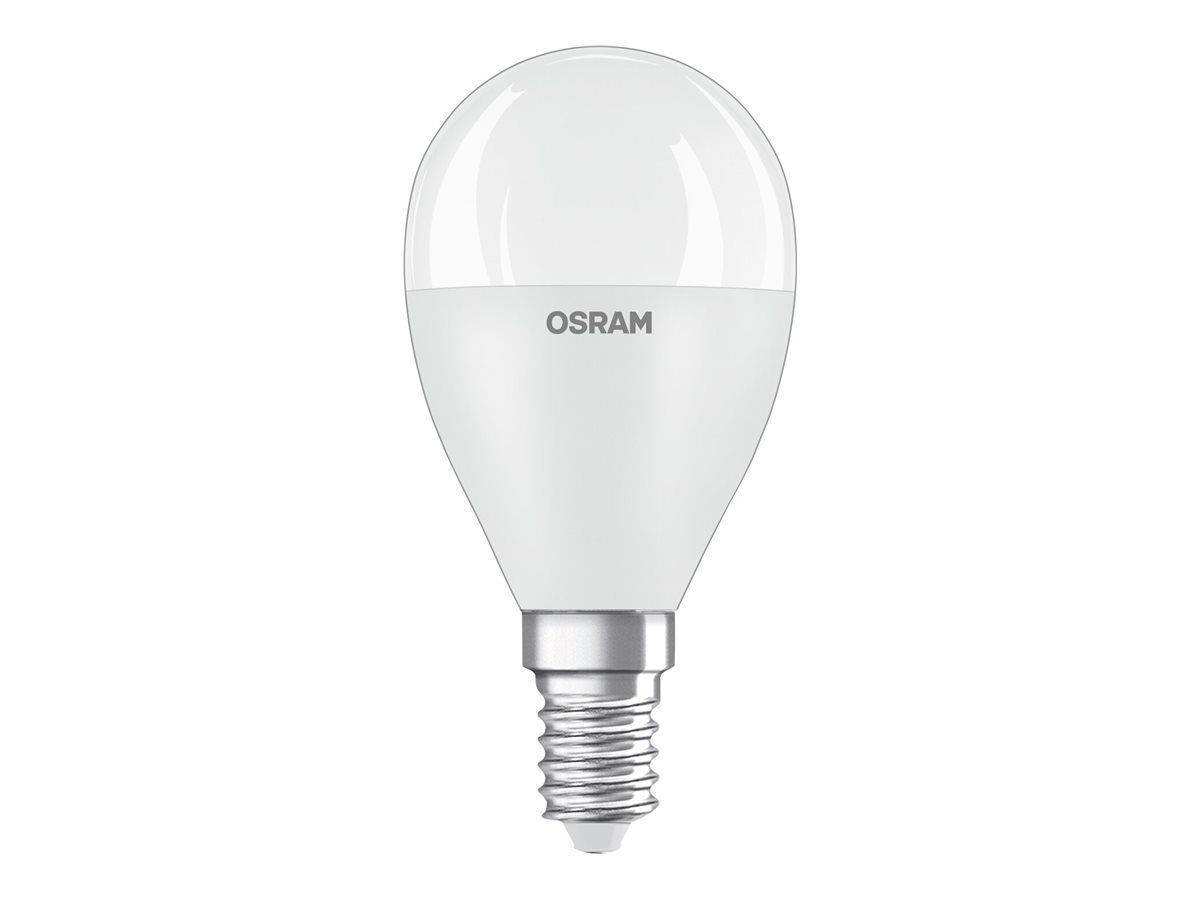 OSRAM LED STAR - LED-lyspære - matteret finish - E14 - 7.5 W (tilsvarende 60 W) - klasse F - varmt hvidt lys - 2700 K