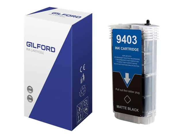 Gilford Blæk Matt Sort No.72 - T1100 130ml - C9403a