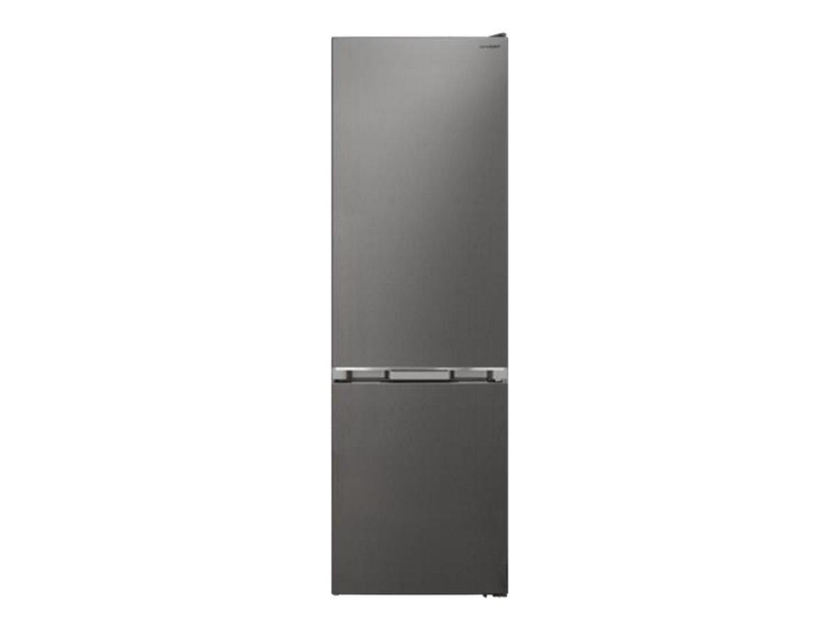 Sharp Køleskab/fryser 266liter Klasse B 101liter Fritstående Kæledyrs-inox