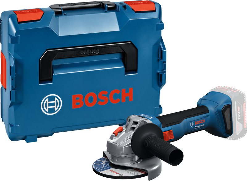Bosch GWS 18V-8, 11000 rpm, 12,5 cm, Batteri, 1,6 kg - SOLO
