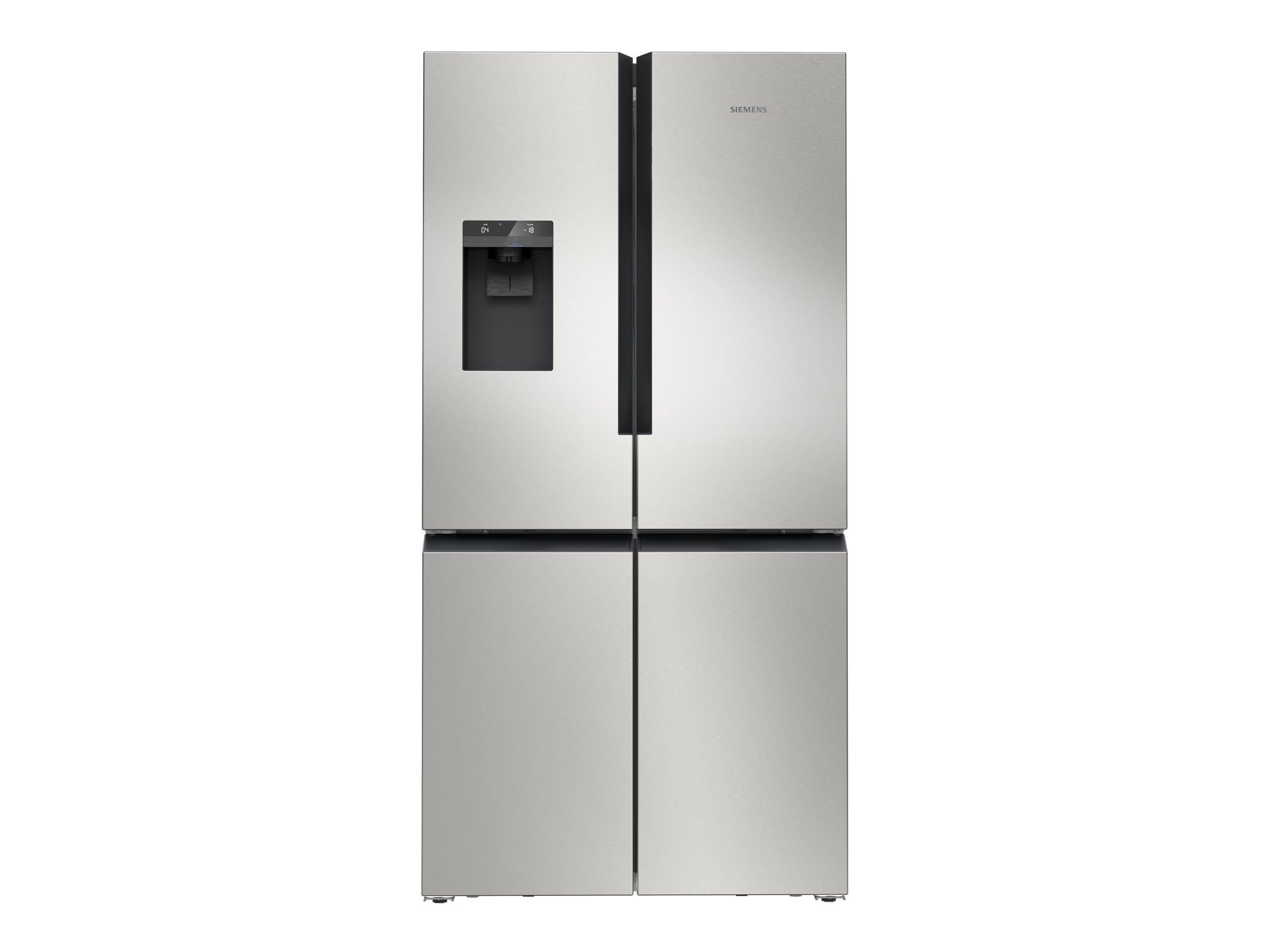 Siemens iQ700 Køleskab/fryser 375liter Klasse E 199liter Fritstående Rustfrit stål