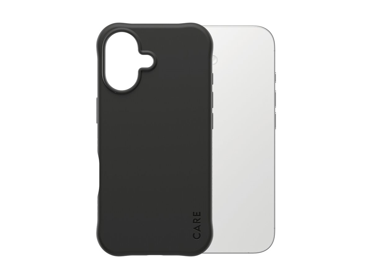 PanzerGlass CARE by ® Fashionable Case Samba Black w. MagSafe iPhone 17 Beskyttelsescover Sort