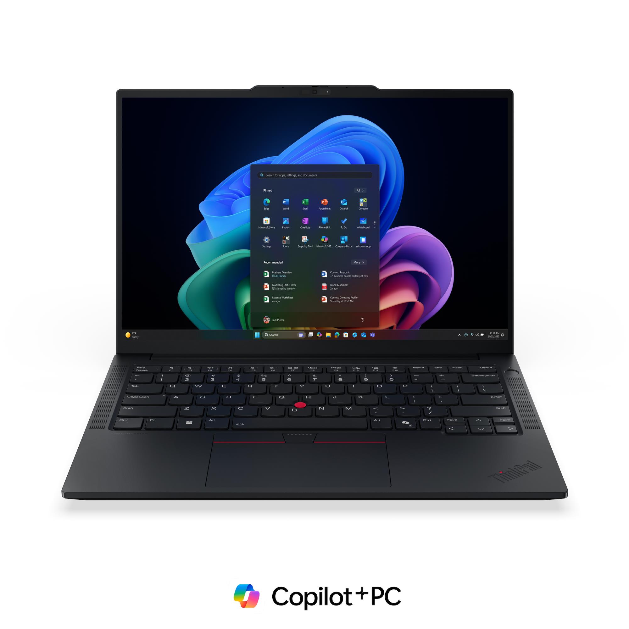 Lenovo ThinkPad E14 Gen 8 21Y6 - Copilot+ PC - Intel Core Ultra 5 - 325 / op til 4.5 GHz - Win 11 Pro - Intel Graphics - 16 GB RAM - 512 GB SSD TCG Opal Encryption 2, NVMe - 14 IPS 1920 x 1200 - Gigabit Ethernet - Wi-Fi 7, Bluetooth - sort - kbd: nordisk (dansk/finsk/norsk/svensk) - med 3 Years Lenovo Courier/Carry-in, CO2 Offset 0.2 ton (3nd Gen)