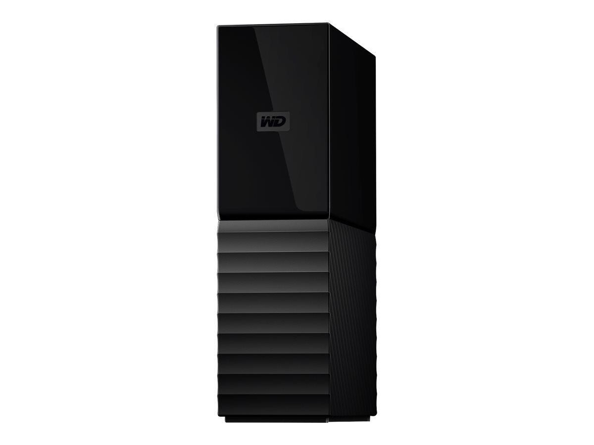 WD My Book WDBBGB0140HBK - Harddisk - krypteret - 14 TB - ekstern (stationær) - USB 3.0 - 256-bit AES - sort