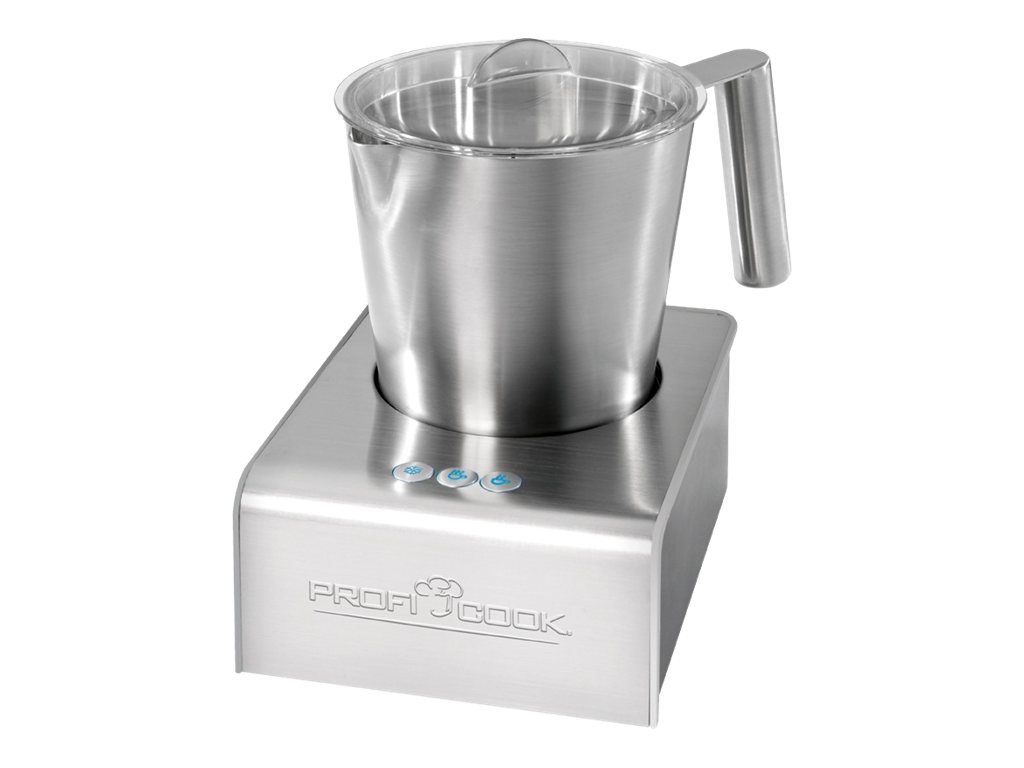 ProfiCook Mælkeskummer 0.45liter 600W Rustfrit stål/sort