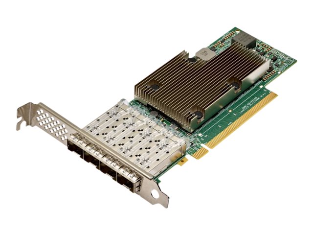 Broadcom NetXtreme E-Series P425G - Netværksadapter - PCIe 4.0 x16 lavprofil - 10/25 Gigabit SFP28 x 4