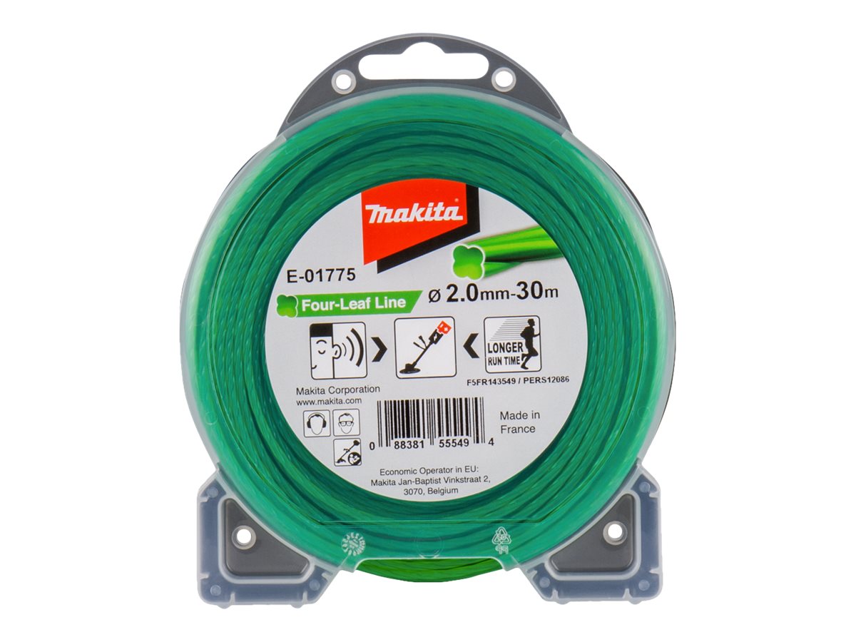 Makita - Klippelinje - 2 mm - længde: 30 m - for Makita DUR368AZ, DUR368LZ, DUR369AZ  XGT UR002GZ01