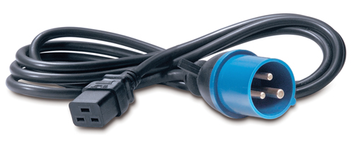 Apc Strømkabel 2.5m Iec 60309 C19 Sort