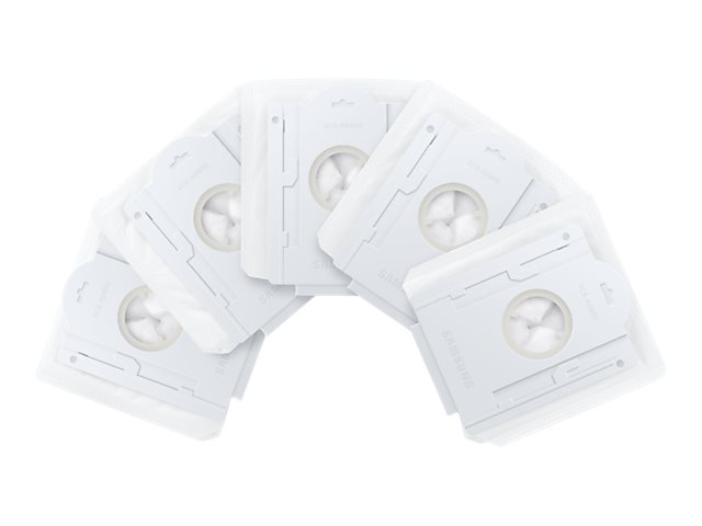 Samsung VCA-ADB90 - Pose - til rensestation - hvid (pakke med 5) - for Samsung VCA-SAE903 Clean Station, VCA-SAE904 Clean Station