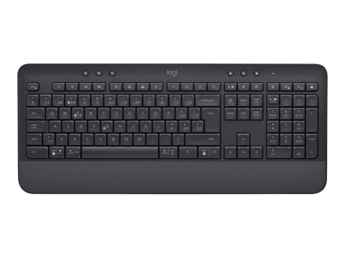 Logitech Signature MK650 Combo for Business Sæt med mus og tastatur Pressestempel Trådløs Ungarsk
