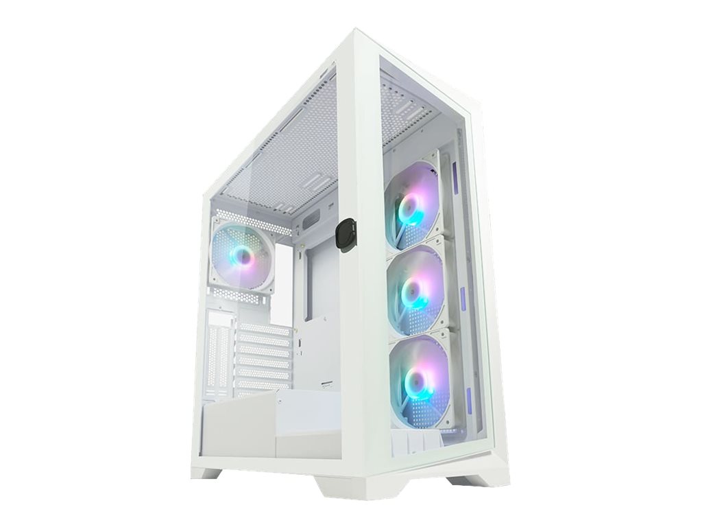 LC Power LC Gaming - tower - ATX - Kabinet - Tower - Hvid