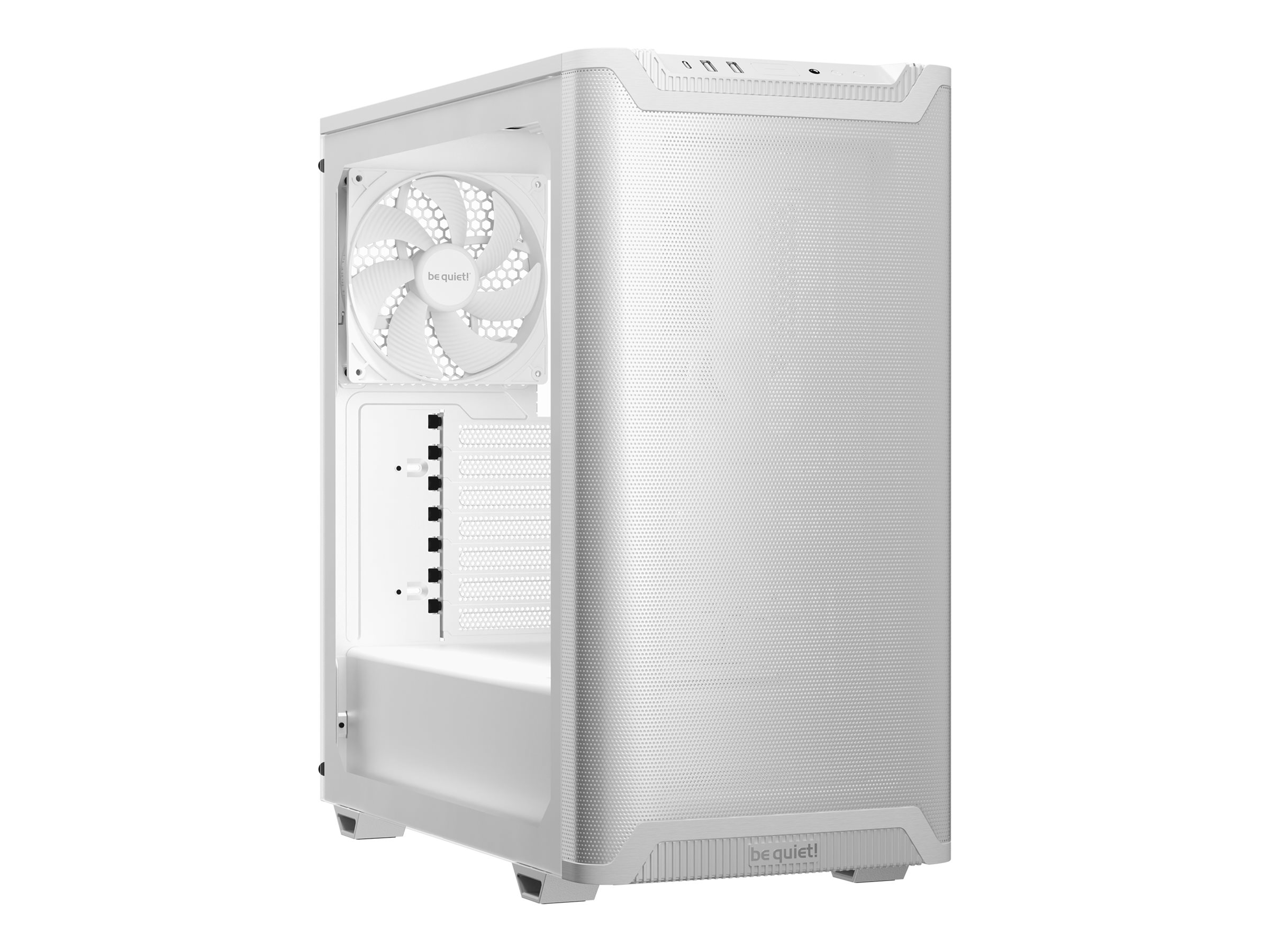 be quiet! PURE BASE 501 Airflow Window White - Kabinet - Miditower - Hvid
