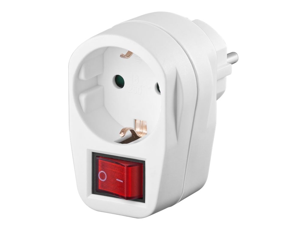 Goobay Skyddskontaktbrytare Tvåpolig frånkoppling