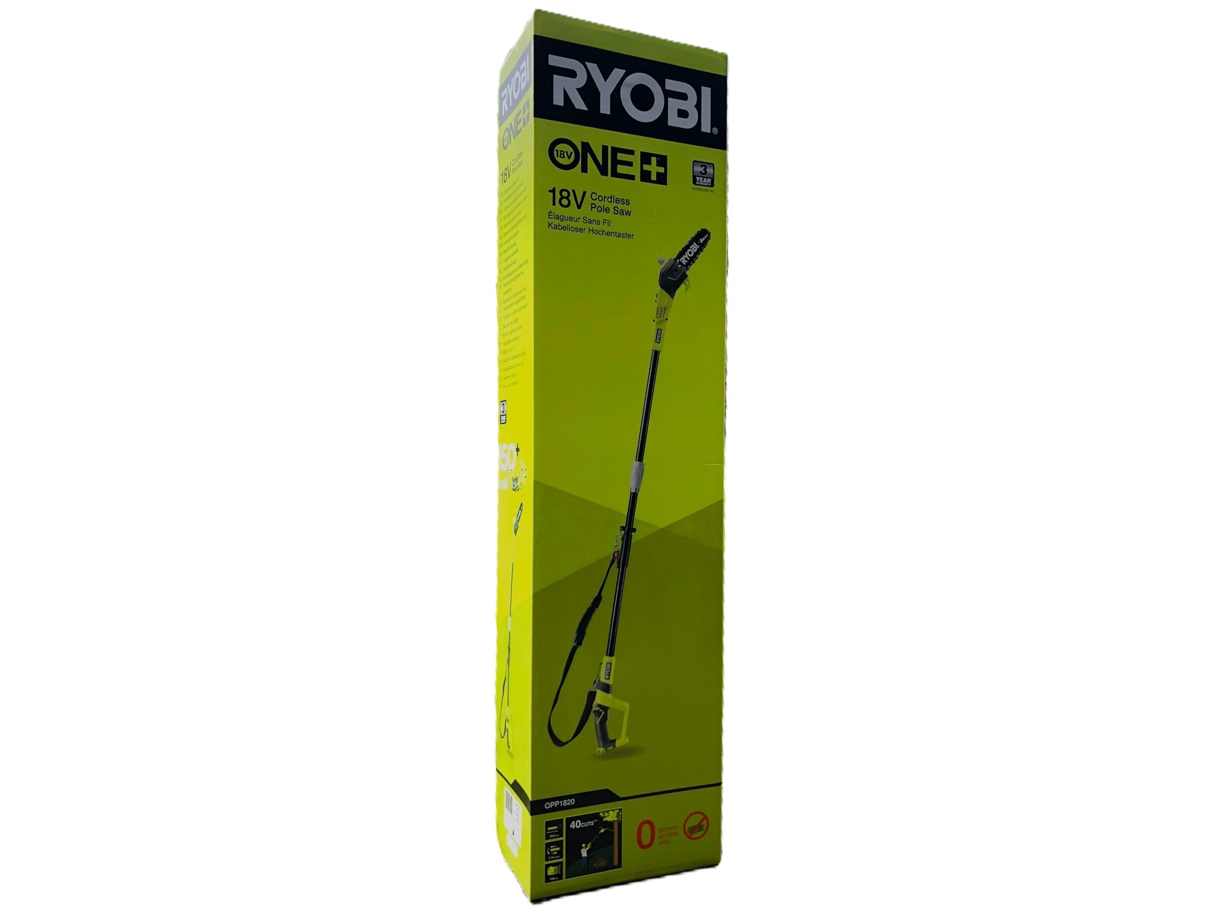 Ryobi OPP1820 - Beskærings-/pælesav - ledningfri - intet batteri - 20 cm - 4.1 kg - SOLO