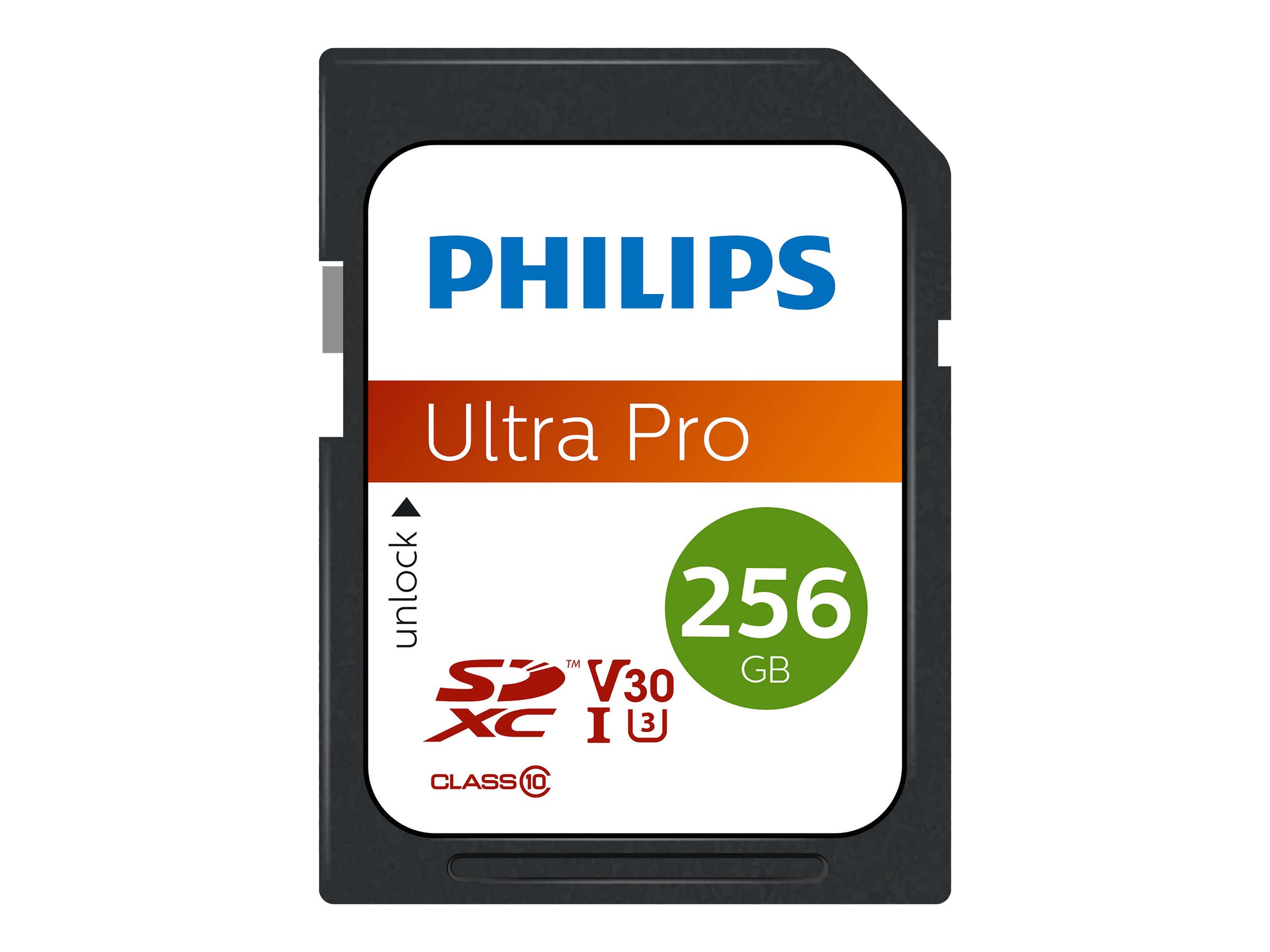Philips Ultra Pro FM25SD65B SDXC Memory Card 256GB 100MB/s