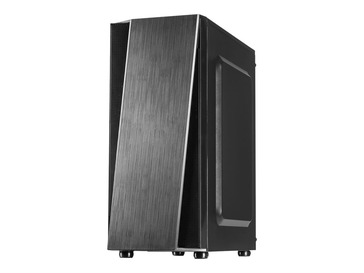 Inter-Tech T-11 TELEVEN - Kabinet - Tower - Sort