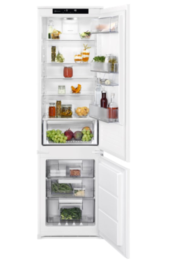 Electrolux ENS6TE19S Kølefryseskab 274L E Hvid billede
