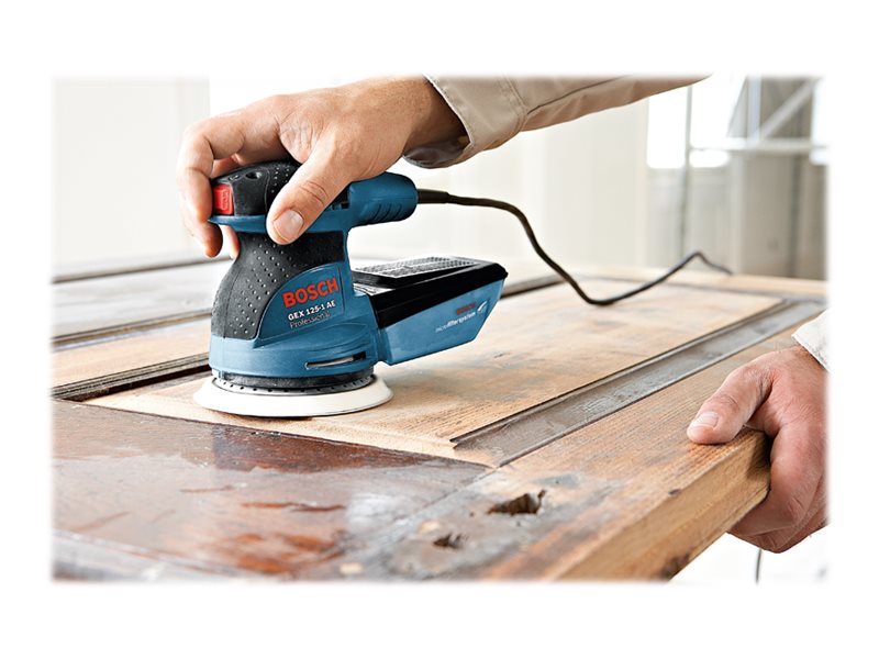 Bosch GEX 125-1 AE Professional Sliber med tilfældigt kredsløb 250W