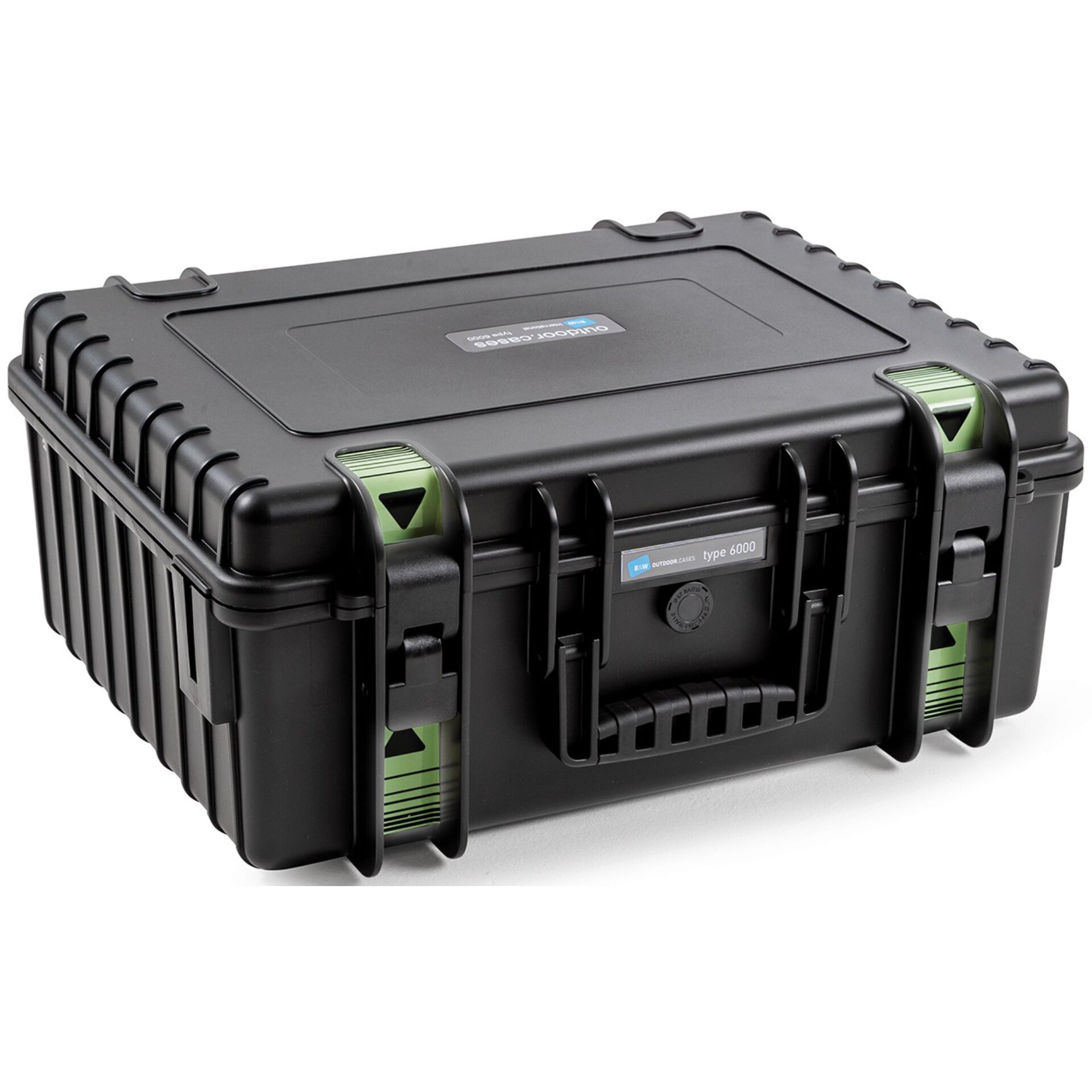 B&W outdoor.cases Type 6000 - Hårdt hylster - polypropylen - sort